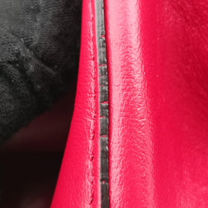 Pre-owned Fendi KAN U Red Leather 8BT312 shoulderbag | stylenewstar