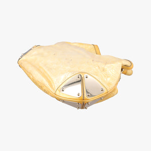 Pre-owned Gucci Bamboo Babouska Indy Hobo Golden Leather 177139 shoulderbag | stylenewstar
