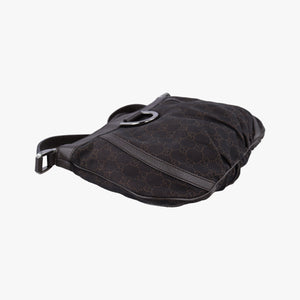 Vintage Gucci Abby Brown Canvas×Leather 265691 shoulderbag | stylenewstar