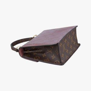 Vintage Louis Vuitton Spring Street PM Pink×Brown Vernis×Monogram M90568 shoulderbag | stylenewstar
