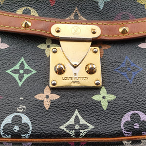 Pre-owned Louis Vuitton Sologne Noir Monogram Multicolor M92639 shoulderbag | stylenewstar