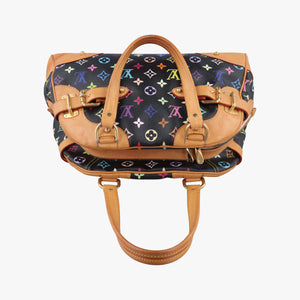 Pre-owned Louis Vuitton CLAUDIA Noir Monogram Multicolor M40194 shoulderbag | stylenewstar