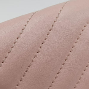 Pre-owned Gucci GG Marmont Pink Leather 443497 shoulderbag | stylenewstar
