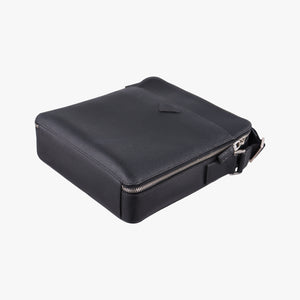 Pre-owned Prada Messenger Black Saffiano leather 2VH004 crossbodybag | stylenewstar
