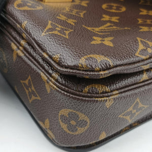 Pre-owned Louis Vuitton Pochette Metis MM Brown Monogram Canvas M44875 shoulderbag | stylenewstar