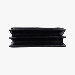 Vintage Yves Saint Laurent SUNSET Black Leather 442906 shoulderbag | stylenewstar