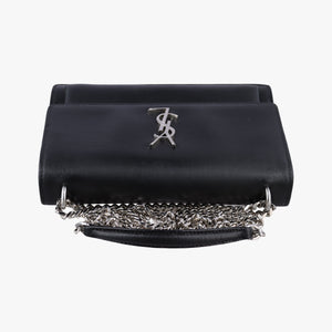 Vintage Yves Saint Laurent SUNSET Black Leather 442906 shoulderbag | stylenewstar