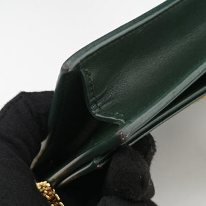 Pre-owned Yves Saint Laurent KATE Green Leather 452159 shoulderbag | stylenewstar