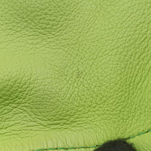 Pre-owned Louis Vuitton Monogram Cheche Gypsy PM Neon Green × Beige Monogram Jacquard Canvas × Calfskin M40361 shoulderbag | stylenewstar