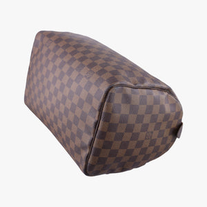 Secondhand Louis Vuitton Speedy 30 EBENE Damier Canvas N41364 handbag | stylenewstar
