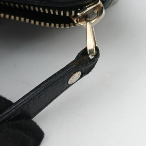 Pre-owned Gucci GG plus Spring Joy GG Supreme Grey PVC coated canvas×Leather 203696 shoulderbag | stylenewstar