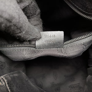 Pre-owned Gucci GG Imprime Messenger Black PVC coated canvas 201448 shoulderbag | stylenewstar
