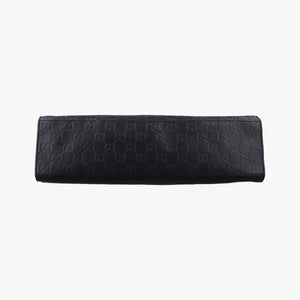Pre-owned Gucci Emily Black Leather 295403 shoulderbag | stylenewstar