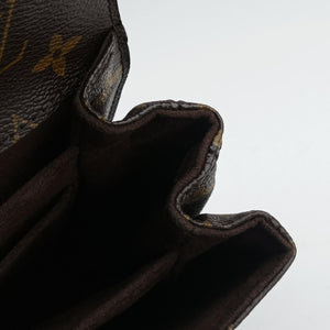 Pre-owned Louis Vuitton Pochette Metis MM Brown Monogram Canvas M44875 shoulderbag | stylenewstar