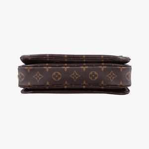 Pre-owned Louis Vuitton Pochette Metis MM Brown Monogram Canvas M44875 shoulderbag | stylenewstar