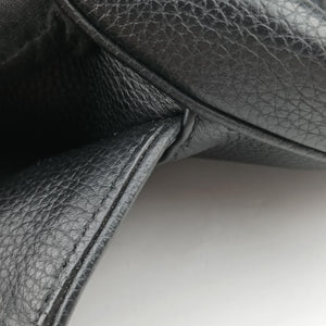 Pre-owned Christian Dior Saddle Black Leather crossbodybag | stylenewstar