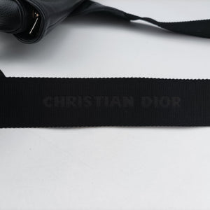 Pre-owned Christian Dior Saddle Black Leather crossbodybag | stylenewstar