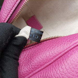Secondhand Gucci Soho Rose×red Leather 431570 backpack/rucksack | stylenewstar