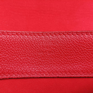 Vintage Louis Vuitton PALLAS Chain Brown×CERISE Monogram Canvas×calf leather M41201 shoulderbag | stylenewstar