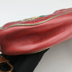Vintage Gucci Laminate Red×Green Leather 534951 shoulderbag | stylenewstar