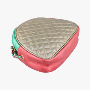 Vintage Gucci Laminate Red×Green Leather 534951 shoulderbag | stylenewstar