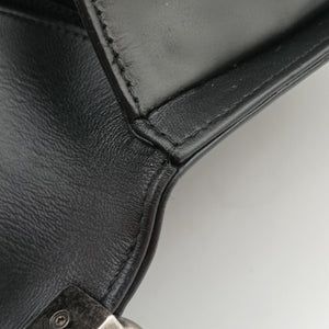 Pre-owned Chanel BOY CHANEL Black Leather A92193 shoulderbag | stylenewstar