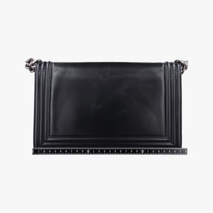 Pre-owned Chanel BOY CHANEL Black Leather A92193 shoulderbag | stylenewstar