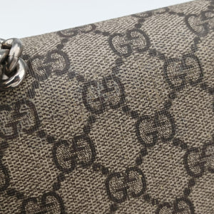 Pre-owned Gucci Dionysus beige×black PVC coated canvas × suede 421970 shoulderbag | stylenewstar