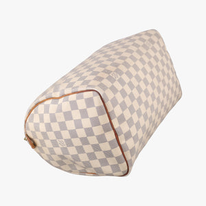 Pre-owned Louis Vuitton Speedy 30 AZUR Damier Canvas N41533 handbag | stylenewstar