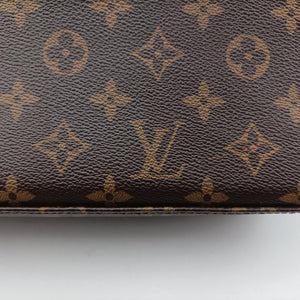 Pre-owned Louis Vuitton SAINT MICHEL Monogram/Brown x Orange Monogram Canvas×epi shoulderbag | stylenewstar