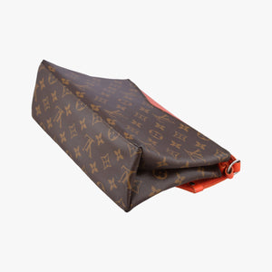 Pre-owned Louis Vuitton SAINT MICHEL Monogram/Brown x Orange Monogram Canvas×epi shoulderbag | stylenewstar