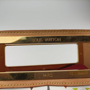 Pre-owned Louis Vuitton JUDY PM white Monogram Multicolor M40257 shoulderbag | stylenewstar