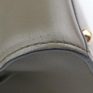 Pre-owned Delvaux Brillant Mini Green leather shoulderbag | stylenewstar