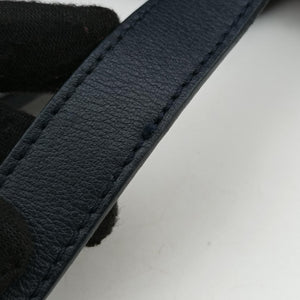 Pre-owned Christian Dior Trotter Navy×Gray Jacquard shoulderbag | stylenewstar