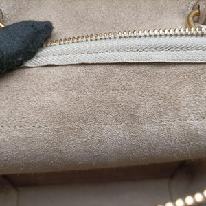 Pre-owned Celine Belt Mini Beige Leather shoulderbag | stylenewstar