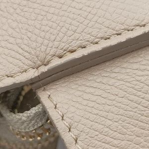 Pre-owned Celine Belt Mini Beige Leather shoulderbag | stylenewstar