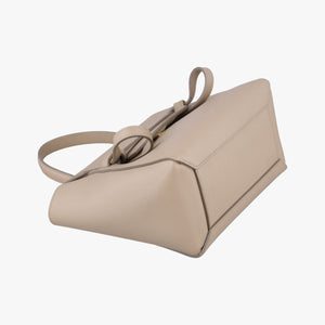 Pre-owned Celine Belt Mini Beige Leather shoulderbag | stylenewstar