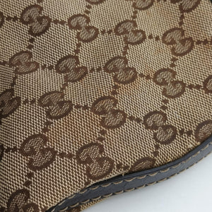 Secondhand Gucci Lovely Brown Canvas×Leather 257071 handbag | stylenewstar