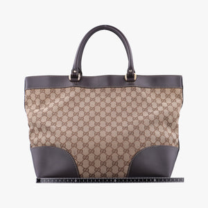 Secondhand Gucci Lovely Brown Canvas×Leather 257071 handbag | stylenewstar