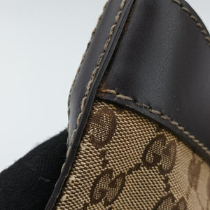Secondhand Gucci Lovely Brown Canvas×Leather 257071 handbag | stylenewstar