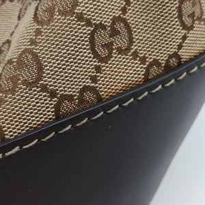 Secondhand Gucci Lovely Brown Canvas×Leather 257071 handbag | stylenewstar