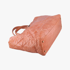 Pre-owned Chanel 2.55 Matelasse Orange Leather A66818 shoulderbag | stylenewstar