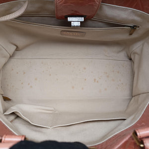 Pre-owned Chanel 2.55 Matelasse Orange Leather A66818 shoulderbag | stylenewstar