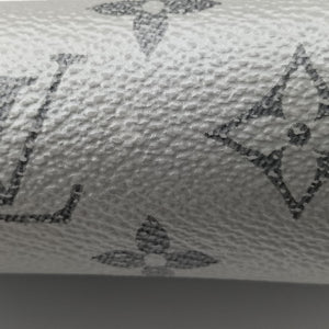 Pre-owned Louis Vuitton Pochette Voyage MM Black x Silver Monogram Split M63039 clutchbag | stylenewstar