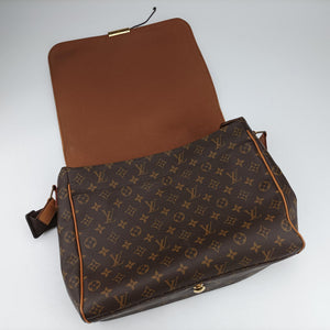 Pre-owned Louis Vuitton ABBESSES brown Monogram Canvas M45257 crossbodybag | stylenewstar