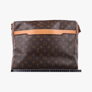 Pre-owned Louis Vuitton ABBESSES brown Monogram Canvas M45257 crossbodybag | stylenewstar