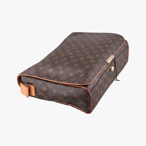 Pre-owned Louis Vuitton ABBESSES brown Monogram Canvas M45257 crossbodybag | stylenewstar