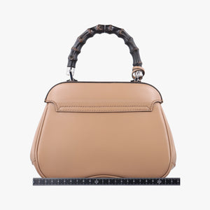 Secondhand Gucci Bamboo Beige leather 353522 shoulderbag | stylenewstar