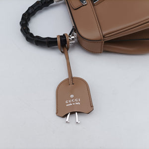 Secondhand Gucci Bamboo Beige leather 353522 shoulderbag | stylenewstar