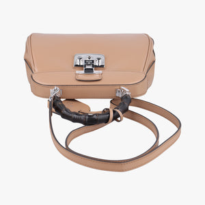 Secondhand Gucci Bamboo Beige leather 353522 shoulderbag | stylenewstar